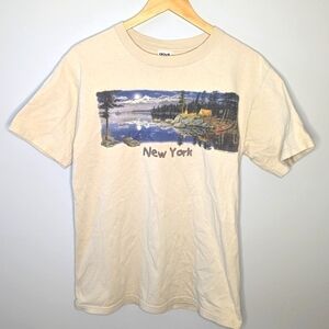Vintage New York Scenic View Tshirt Mens M
